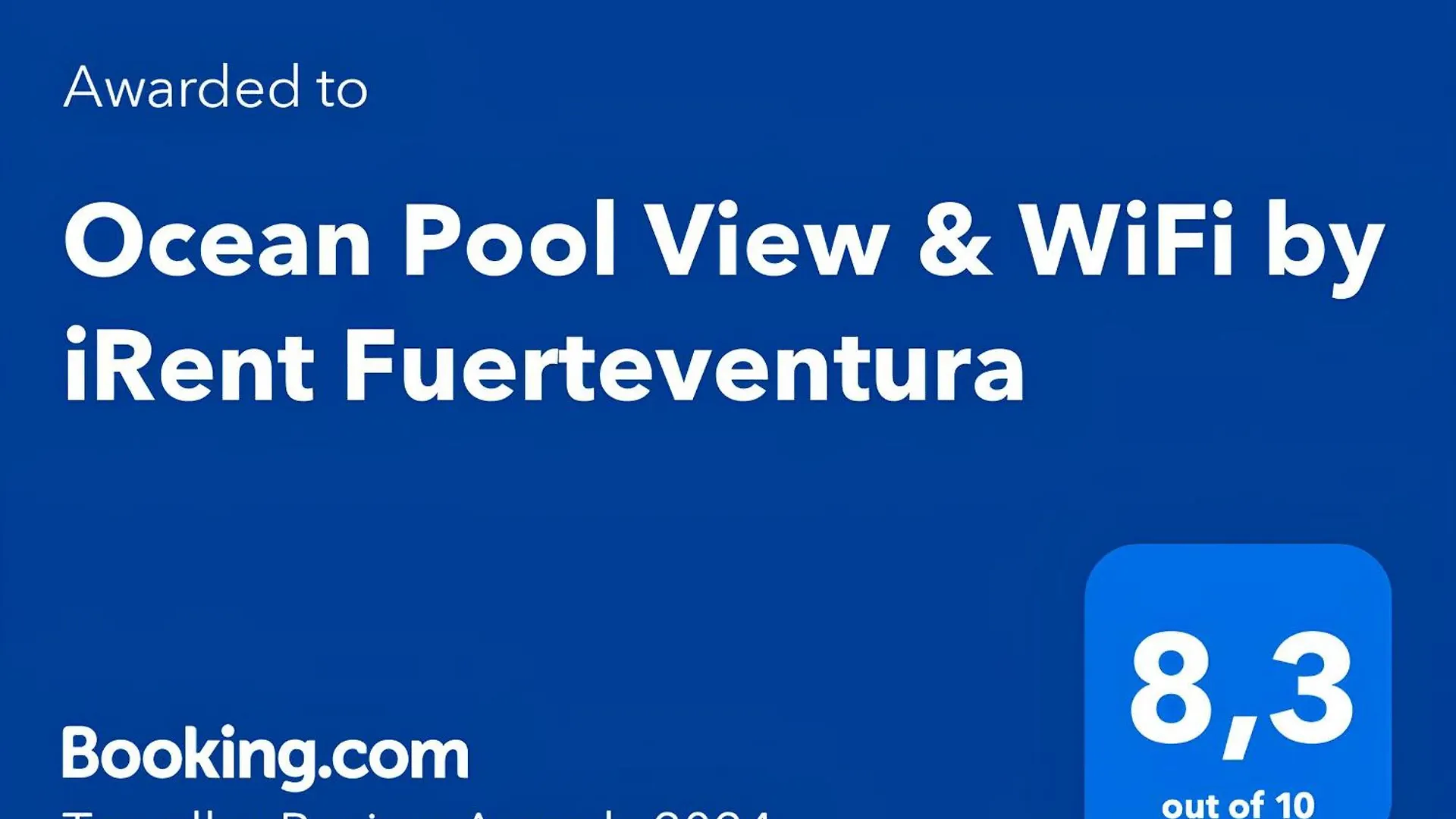 Apartament Ocean Pool View & Wifi By Irent Fuerteventura Corralejo